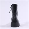 Gabor Merry Chunky Laced D Ring Boot - Black Leather