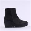 Gabor Utopia Platform Wedge Boot - Dark Grey Sde