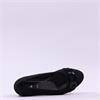 Jana Zatora Block Heel Link Court Shoe - Black