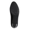 Jana Abura Block Heel Court Shoe - Black Shimmer