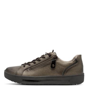 Jana Sitane Elasticated Lace Trainer - Bronze