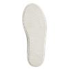 Jana Sitane Elasticated Lace Trainer - White Silver
