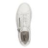 Jana Sitane Elasticated Lace Trainer - White Silver