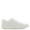 Jana Sitane Elasticated Lace Trainer - White Silver
