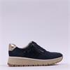 Jana Kalo Laced Side Zip Trainer - Navy