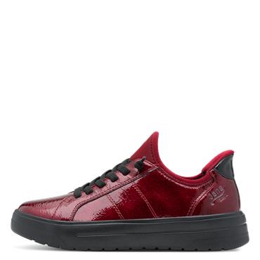 Jana Steptane Easy On Slip On Shoe - Red Patent