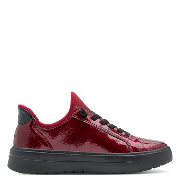 Jana Steptane Easy On Slip On Shoe - Red Patent
