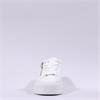 Jana Laced Platform Trainer Side Zip - White
