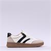 Jana Zango Gum Sole Twin Stripe Trainer - Beige Combi