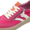 Jana Zango Gum Sole Twin Stripe Trainer - Fuchsia Combi