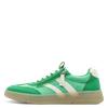 Jana Zango Gum Sole Twin Stripe Trainer - Green Combi