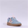 Jana Zango Gum Sole Twin Stripe Trainer - Sky Coral