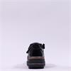 Jana Paro Laced Side Zip Wedge Trainer - Black Combi