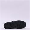 Jana Paro Laced Side Zip Wedge Trainer - Black Combi