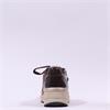 Jana Paro Laced Side Zip Wedge Trainer - Cafe