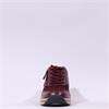 Jana Paro Side Zip Laced Trainer - Bordo