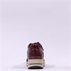 Jana Paro Side Zip Laced Trainer - Bordo
