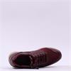 Jana Paro Side Zip Laced Trainer - Bordo
