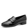 Jana Newan Slip On Loafer - Black Patent