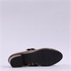 Jana Zatora 2 Strap  Block Heel Shoe - Taupe Patent