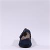 Jana Abura Cross Strap Block Heel Shoe - Navy Suede