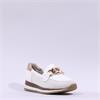 Jana Somon Loafer With Link Detail - White Rose Gold