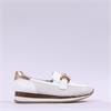Jana Somon Loafer With Link Detail - White Rose Gold