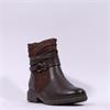 Jana Susina Strappy Detail Ankle Boot - Mocca