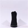 Jana Lilia Block Heel Ankle Boot - Black