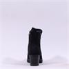Jana Lilia Block Heel Ankle Boot - Black