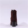 Jana Lilia Block Heel Ankle Boot - Mocca