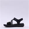 Jana Diana Strappy Sandal - Black Sparkle
