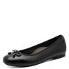 Tamaris Tali Pomp With Bow Detail - Black