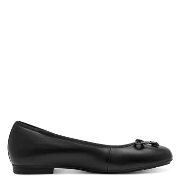 Tamaris Tali Pomp With Bow Detail - Black