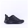 Tamaris Amelie Athleisure Wedge Trainer - Black Fabric