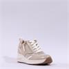 Tamaris Comfort Milana Wedge Trainer - Beige Sparkle