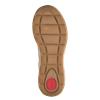 Tamaris Milana  Side Zip Wedge Trainer - Beige Combi