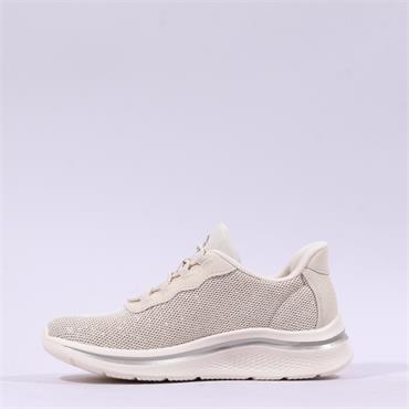 Tamaris Daisy Step In Trainer - Ivory