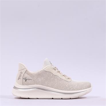 Tamaris Daisy Step In Trainer - Ivory