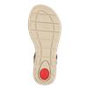 Tamaris Marisa T Bar Cork Wedge Sandal - Cognac Leather