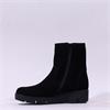 Gabor Entrust Wedge Ankle Boot Strap - Black Suede