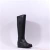 Gabor Envision Medium Calf Wedge Boot - Black Leather