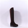 Gabor Envision Medium Calf Wedge Boot - Mocca Suede