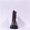 Gabor Shari Front Zip Wedge Ankle Boot - Bordeaux Leather