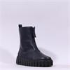 Gabor Shari Front Zip Wedge Ankle Boot - Navy Leather