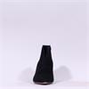 Gabor Terri Pointed V Cut Ankle Boot - Black Suede
