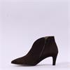Gabor Terri Pointed V Cut Ankle Boot - Mocha Suede