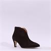 Gabor Terri Pointed V Cut Ankle Boot - Mocha Suede