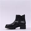 Gabor Bodo Chunky Sole Gusset Boot - Black Leather