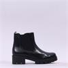 Gabor Bodo Chunky Sole Gusset Boot - Black Leather